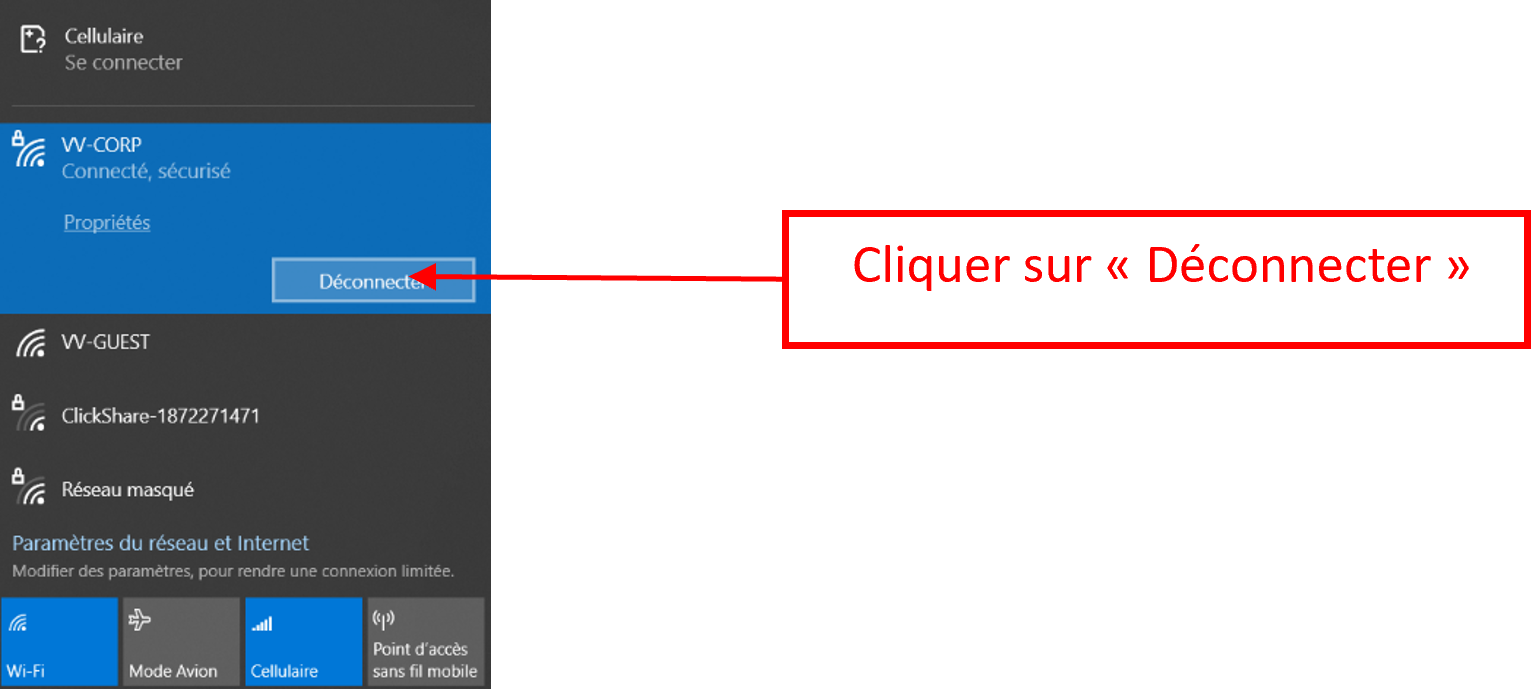 Réseau Wi-Fi